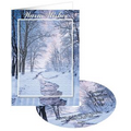 Winter Stream Holiday Greeting Card with Matching CD